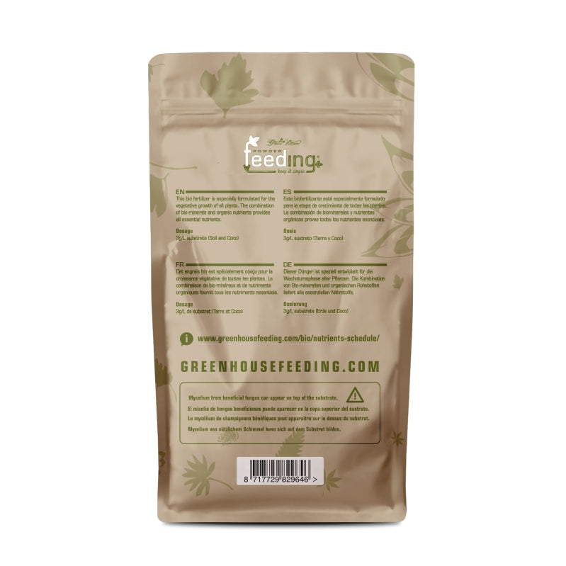 Green House Powder Feeding Bio Grow 50g, 125g, 500g, 1kg, 2,5kg