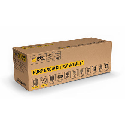 PURE Grow Kit Essential 60 + Sproutly – Komplettset (60 × 60 × 160 cm)