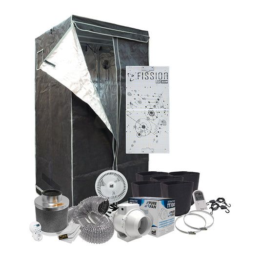 PURE Grow Kit Essential 80 + Sproutly – Komplettset (80 × 80 × 180 cm)