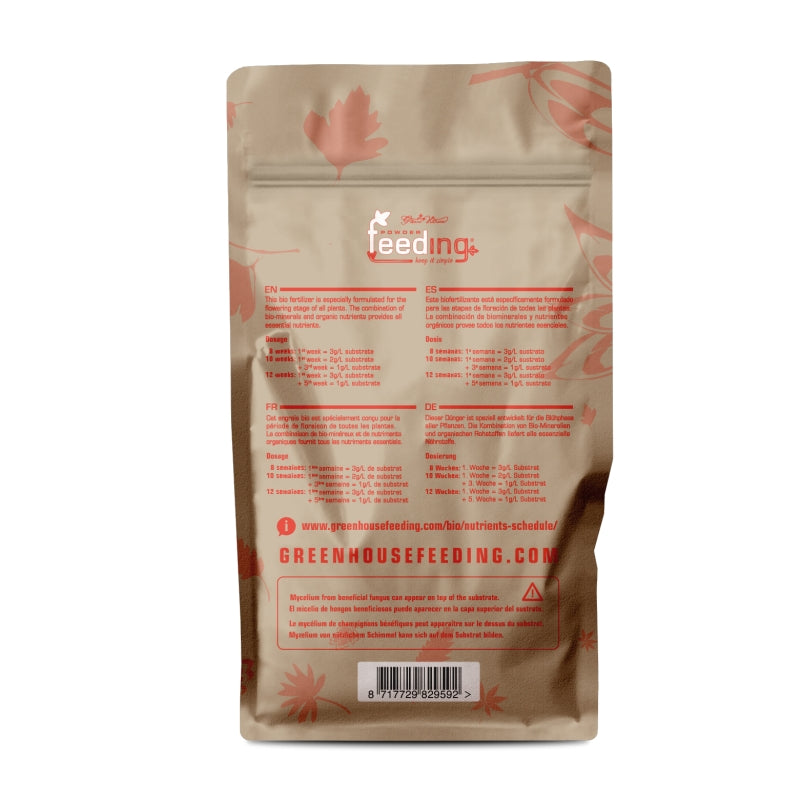 Green House Powder Feeding Bio Bloom 50g, 125g, 500g, 1kg, 2,5kg
