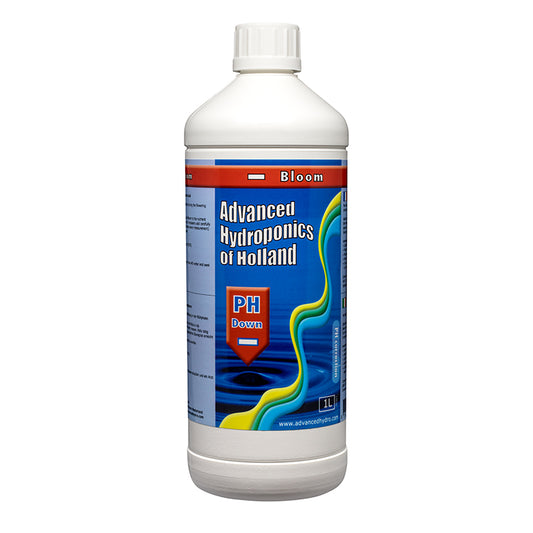 Advanced Hydroponics pH- Down Bloom – 1 Liter