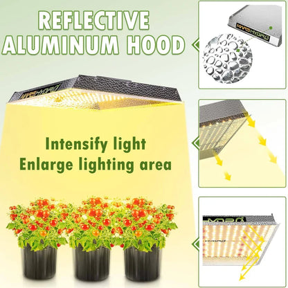 Mars Hydro TS 1000 Full Spectrum LED Grow Light 150W dimmbar 1-3 Pflanzen